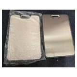 2 Double Sided Cutting Boards