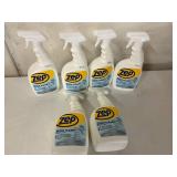 6 Bottles of Zep Commercial Disinfectant