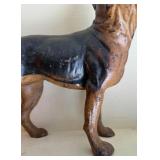 INCREDIBLE Antique Hubley Boston Terrier Cast Iron Doorstop