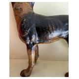 INCREDIBLE Antique Hubley Boston Terrier Cast Iron Doorstop