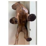 INCREDIBLE Antique Hubley Boston Terrier Cast Iron Doorstop