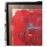 WONDERFUL Mid Century Print Tete de Femme by Amedeo Modigliani
