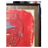 WONDERFUL Mid Century Print Tete de Femme by Amedeo Modigliani