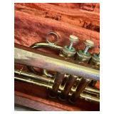 Vintage Trumpet in Case w/ Accessories