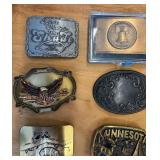 LARGE Vintage Belt Buckle Lot #1