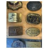 LARGE Vintage Belt Buckle Lot #1