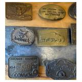 LARGE Vintage Belt Buckle Lot #1