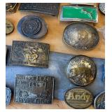 LARGE Vintage Belt Buckle Lot #1