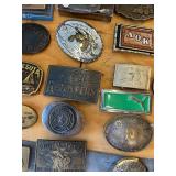 LARGE Vintage Belt Buckle Lot #1