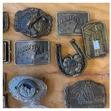 LARGE Vintage Belt Buckle Lot #1
