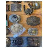 LARGE Vintage Belt Buckle Lot #1