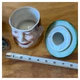 Vintage Mid Century Pottery Decanters
