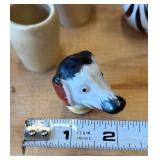 Vintage Mid Century Pottery Decanters