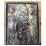 3 Vintage / Antique Icon Religious Item Lot
