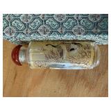 Vintage Glass Reverse Painted Chinese Snuff Bottle