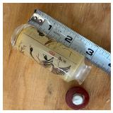 Vintage Glass Reverse Painted Chinese Snuff Bottle