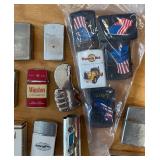Large Lot of Vintage Tobacco Lighters