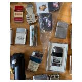 Large Lot of Vintage Tobacco Lighters
