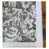 Vintage Printed in Holland MC Escher Poster Mosaic II