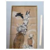 Vintage Original Cartoon Style Drawing by Holloway