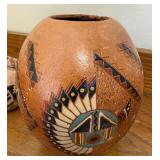 Signed Native American Pottery