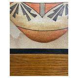 Vintage Native American Painting By ERV JOHNSON