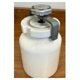 Vintage Ball Mill Jar w/ Lid