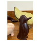 Lot of Vintage Carved Animals