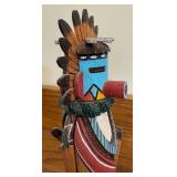 Lot of 2 Vintage Face HOPI Kachina Doll Lot