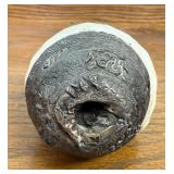 Vintage Tibetan Silver Decorated Conch Shell