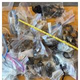 Large Lot of Beads - Many Dark Colored and Purple - Lot #6