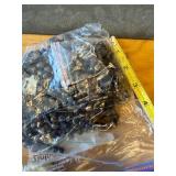 Large Lot of Beads - Many Dark Colored and Purple - Lot #6