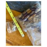 Large Lot of Beads - Many Dark Colored and Purple - Lot #6