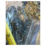 Large Lot of Beads - Many Dark Colored and Purple - Lot #6