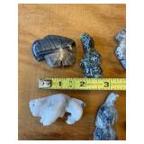 Lot of Native American Animal Fetishes