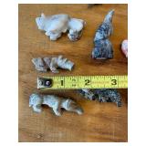 Lot of Native American Animal Fetishes