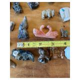 Lot of Native American Animal Fetishes