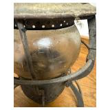 Antique Railroad Lantern w/ Original CNR Globe