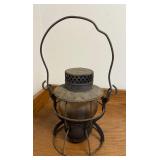 Antique Railroad Lantern w/ Original CNR Globe