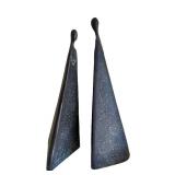 Pair Bronze Figure Sculptures in the Style of Sydney Kumalo
