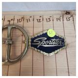 2 Harley Davidson Belt Buckles