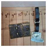 Caterpillar Watch Fob and Belt Buckle