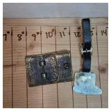 Caterpillar Watch Fob and Belt Buckle