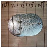 John Deere Hand and Forage Masters Belt Buckle-1985