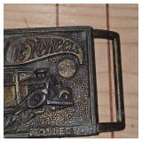 Very Rare 1978 Mattel Hot Wheels Collector Belt Buckle