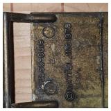 Very Rare 1978 Mattel Hot Wheels Collector Belt Buckle