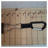 2-Keychains & Les Kouba Brass & Walnut Goose Belt Buckle