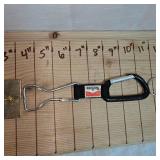 2-Keychains & Les Kouba Brass & Walnut Goose Belt Buckle