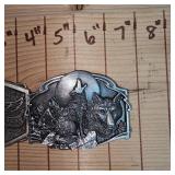 Harley Davidson Belt Buckle and Wolf Belt Buckle