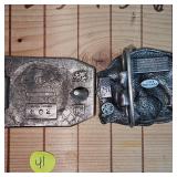 Harley Davidson Belt Buckle and Wolf Belt Buckle